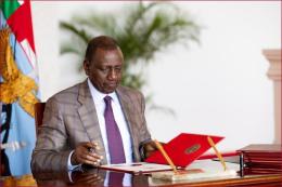 File photo of President William Ruto.